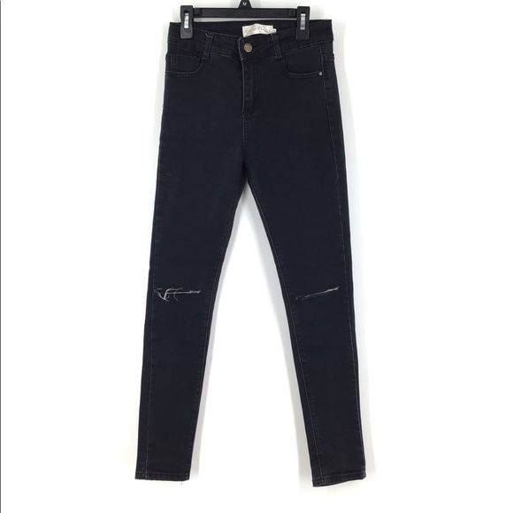 Cherry Koko Skinny Distressed Jeans GUC - Picture 1 of 6